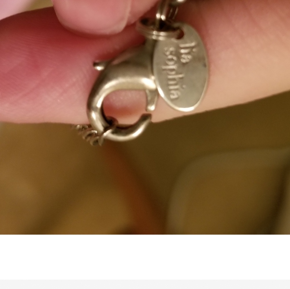 {Lia Sophia Heart Necklace} - Picture 4 of 4